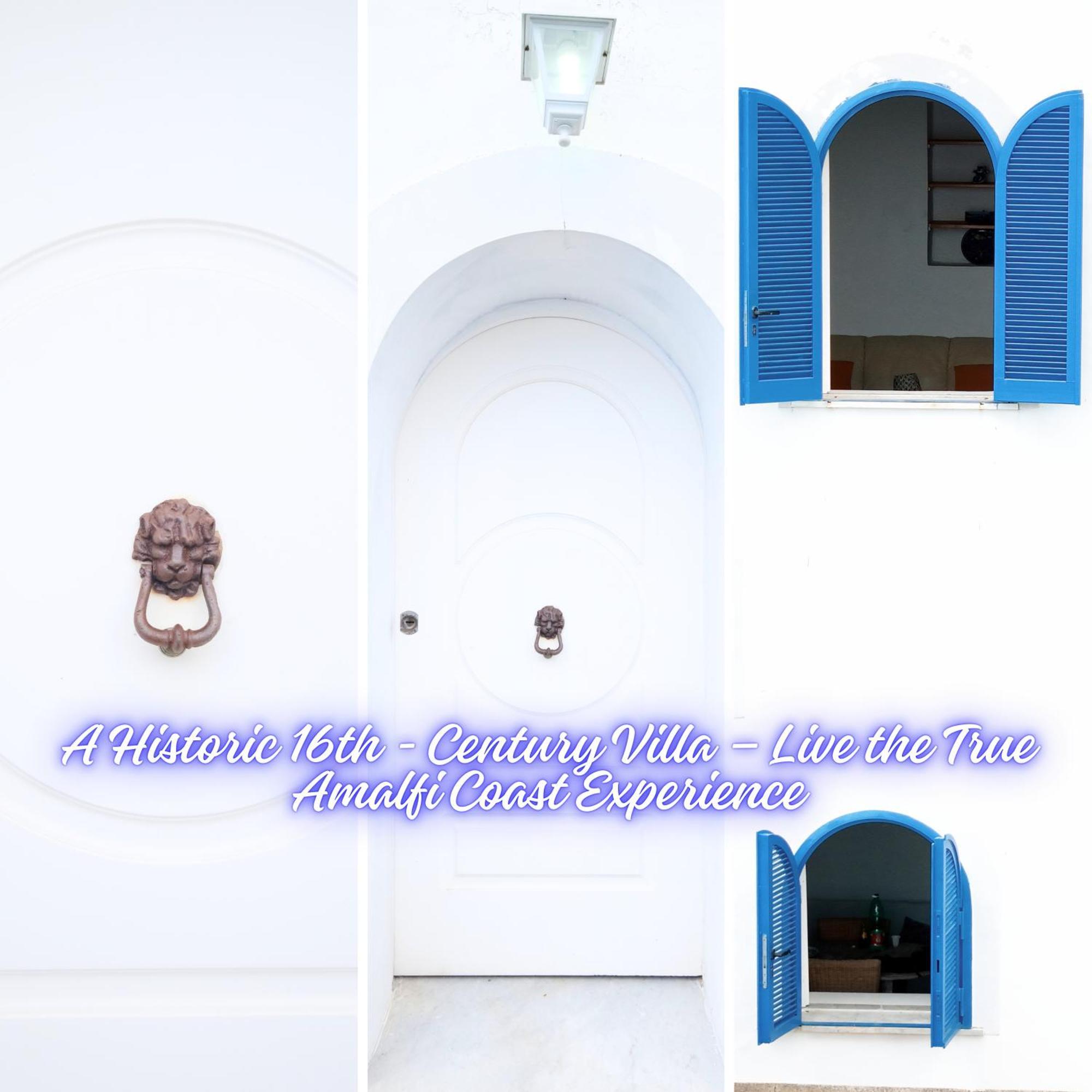 La Saracena-Traditional Amalfi Villa With Sea View Luaran gambar