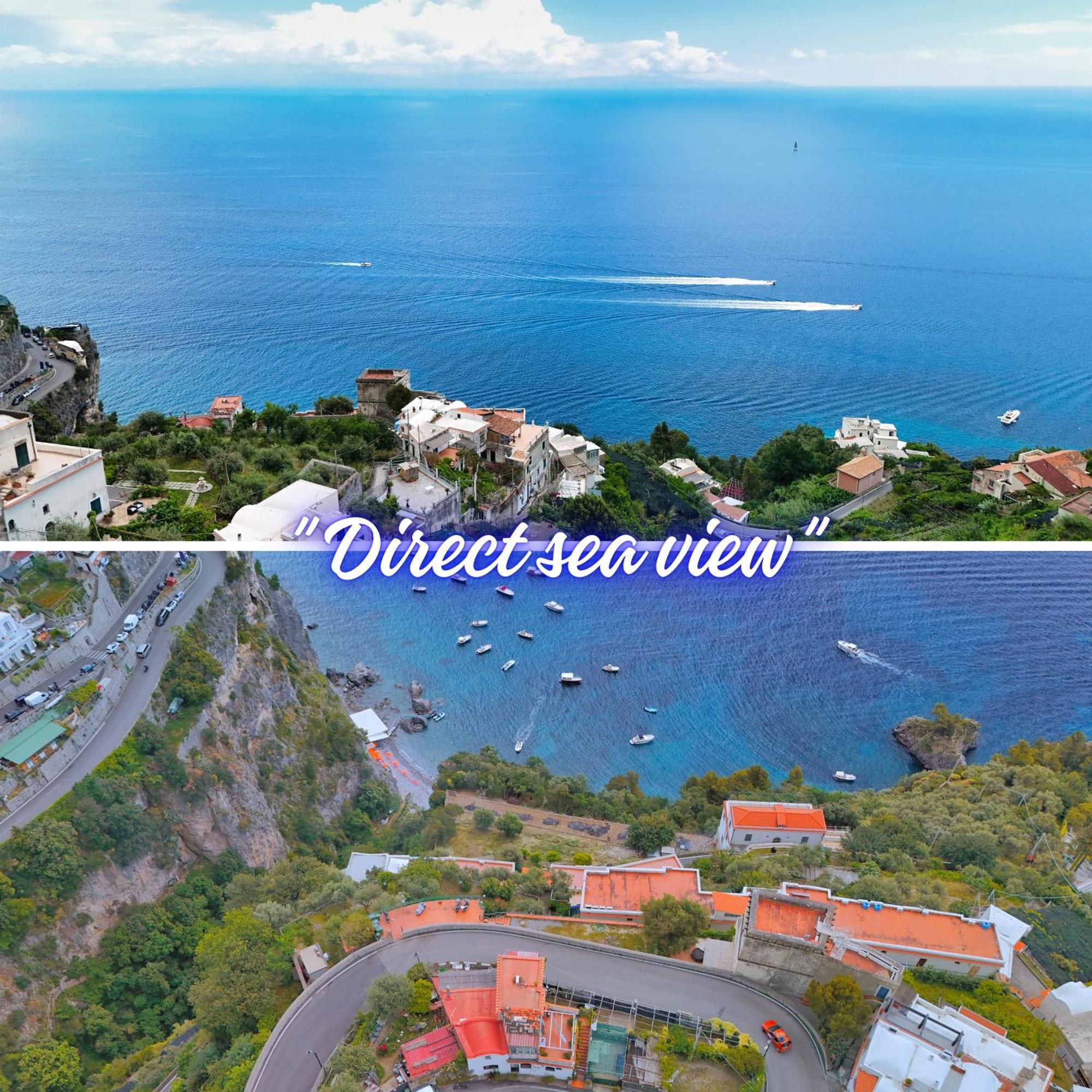 La Saracena-Traditional Amalfi Villa With Sea View Luaran gambar